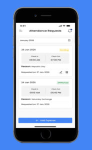 Attendance request
