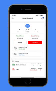 Employee home app